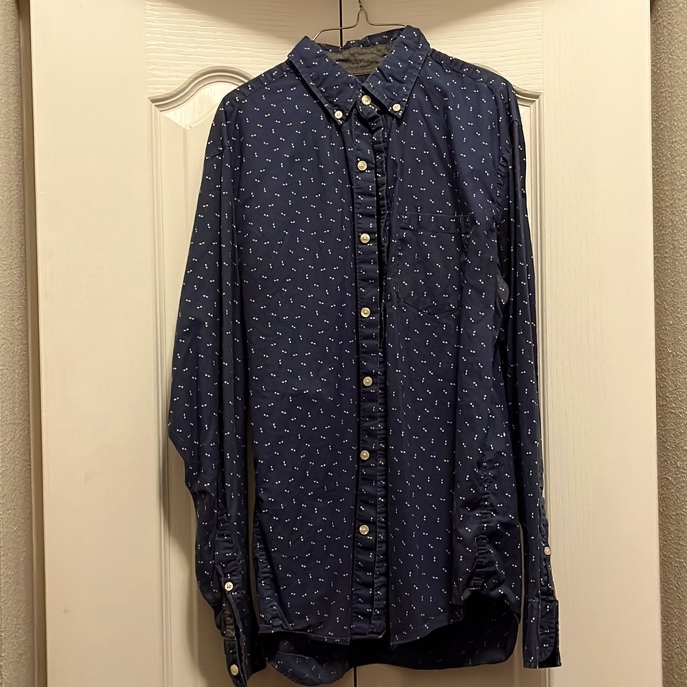Men’s J crew button up shirt